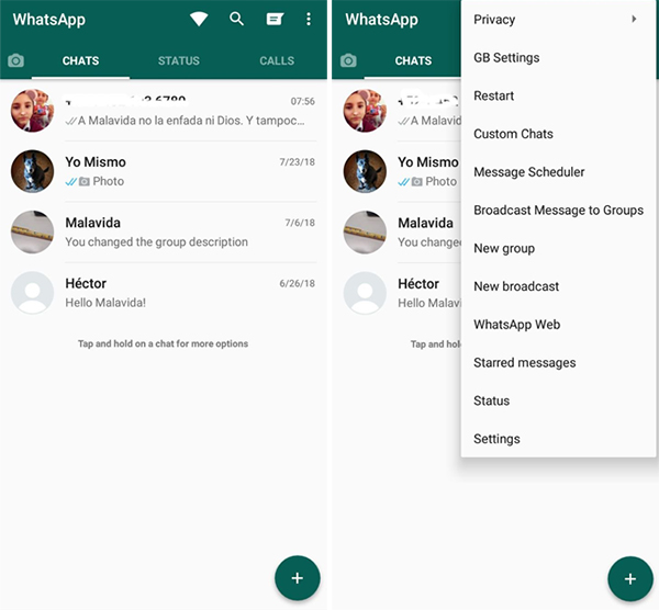 WhatsApp GB Nouvelle Version 2024
